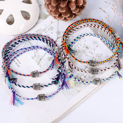 Handmade Tibetan Blessed Knots for "Joy & Lightheartedness"