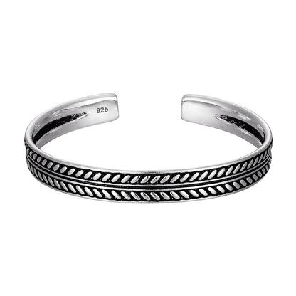 Tibetan Steel & Handmade Spirit Bracelet for Strength & Grounding (Stones made with Natural Cat's Eye)