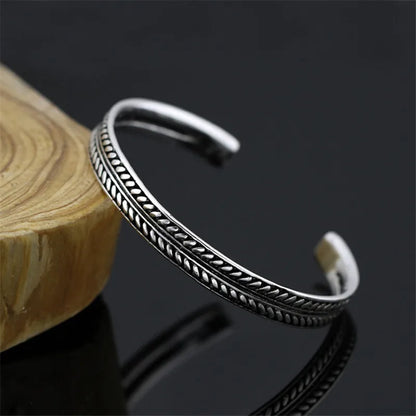 Tibetan Steel & Handmade Spirit Bracelet for "Peaceful Sleep & Dreams"