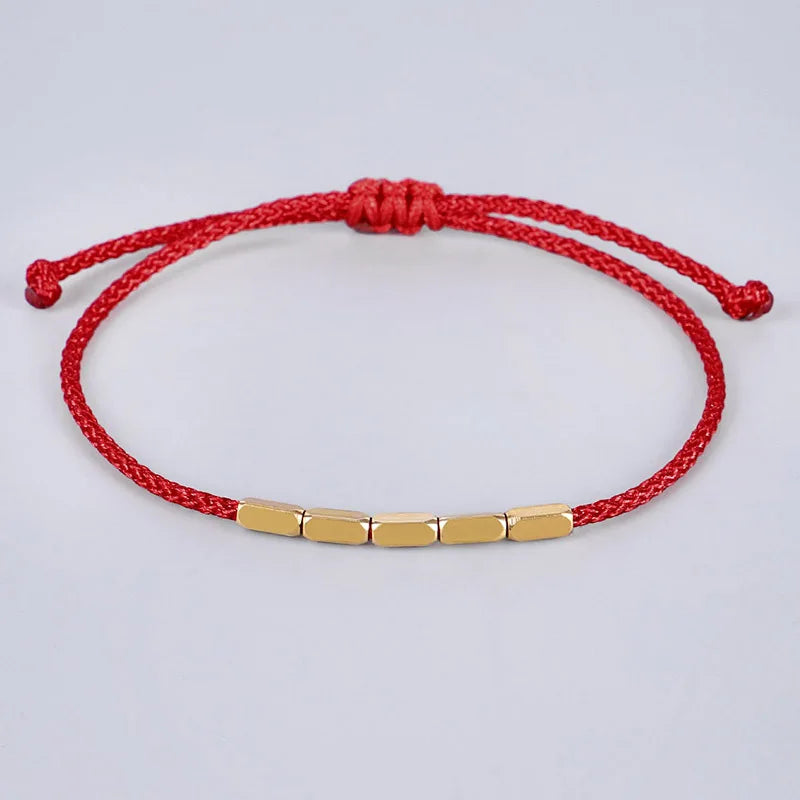 Handmade Tibetan Blessed Knots for " Prosperity & Progress"