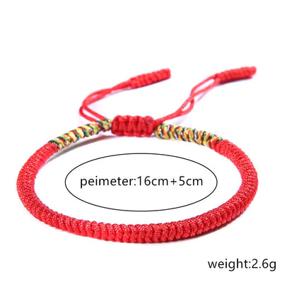 Handmade Tibetan Blessed Knots for "Protection, Health, Focus & Motivation" 