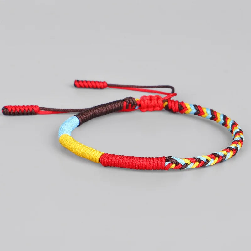 Handmade Tibetan Blessed Waterproof Woven Threads for "Resilience & Fortitude"