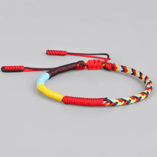 Handmade Tibetan Blessed Waterproof Woven Threads for "Resilience & Fortitude"