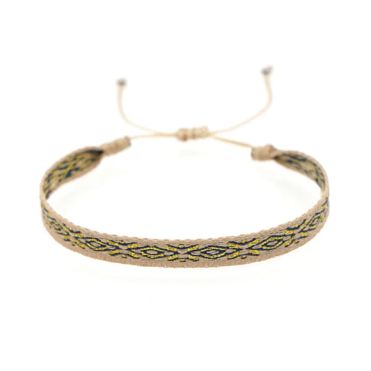 Tibetan Steel & Handmade Spirit Bracelet for Strength & Grounding (Stones made with Natural Cat's Eye)