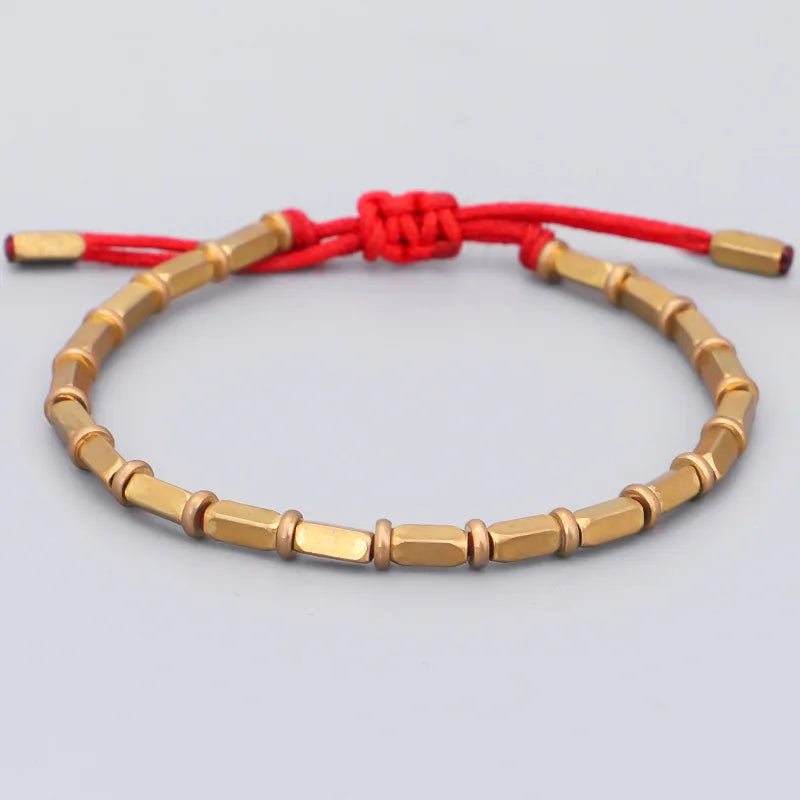 Handmade Tibetan Blessed Knots for "Strength & Grounding"