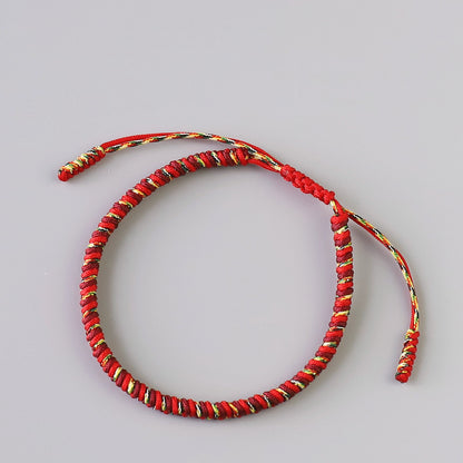 Handmade Tibetan Blessed Knots for "Aura & Peace" (clean light energy and vibe)