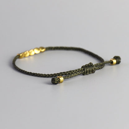 Handmade Tibetan Blessed Knots for "Mantra" (Om Mani Padme Hum - Zen)
