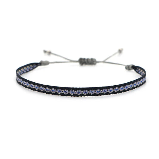 Tibetan Steel & Handmade Spirit Bracelet for Emotional Healing & Clarity