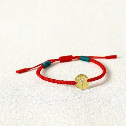 Handmade Tibetan Blessed Natural Stone Beads for "Cosmic Alignment & Zodiac Energy" – 12 Constellation Stainless Steel Charm