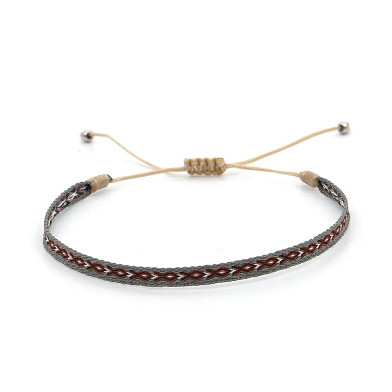 Tibetan Steel & Handmade Spirit Bracelet for "Inner Light & Awakening"