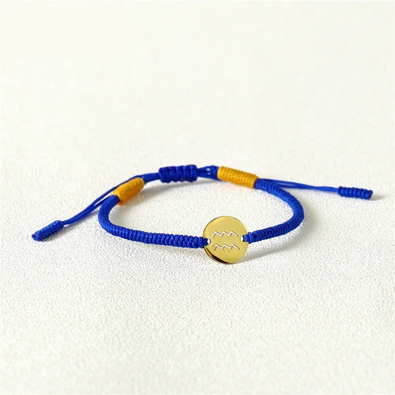 Handmade Tibetan Blessed Natural Stone Beads for "Cosmic Alignment & Zodiac Energy" – 12 Constellation Stainless Steel Charm
