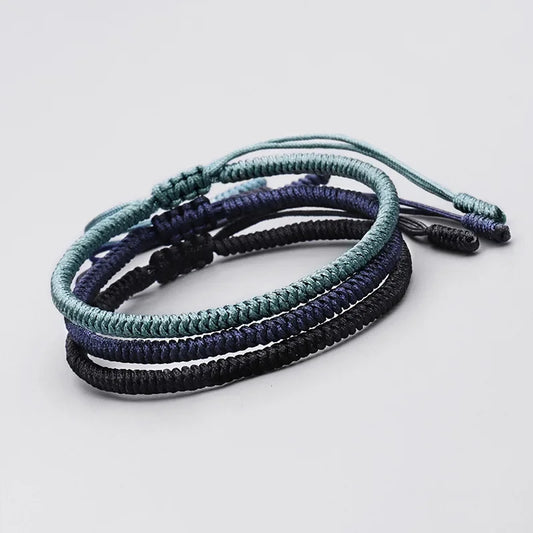 Handmade Tibetan Blessed Knots for "Attracting Wealth, Health & Opportunities" 