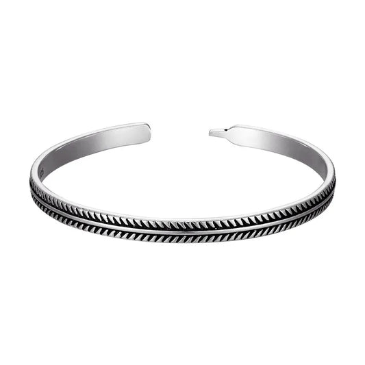 Tibetan Steel & Handmade Spirit Bracelet for Safe Travels & New Beginnings 