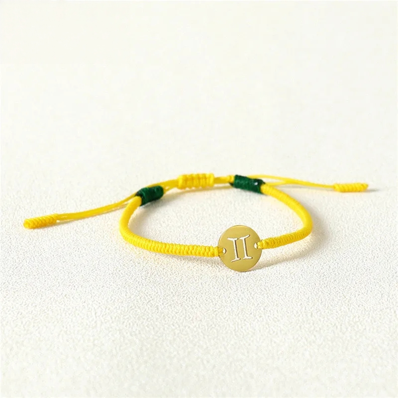 Handmade Tibetan Blessed Natural Stone Beads for "Cosmic Alignment & Zodiac Energy" – 12 Constellation Stainless Steel Charm