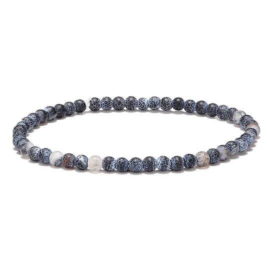 Tibetan Steel & Handmade Spirit Bracelet for Emotional Healing & Clarity 