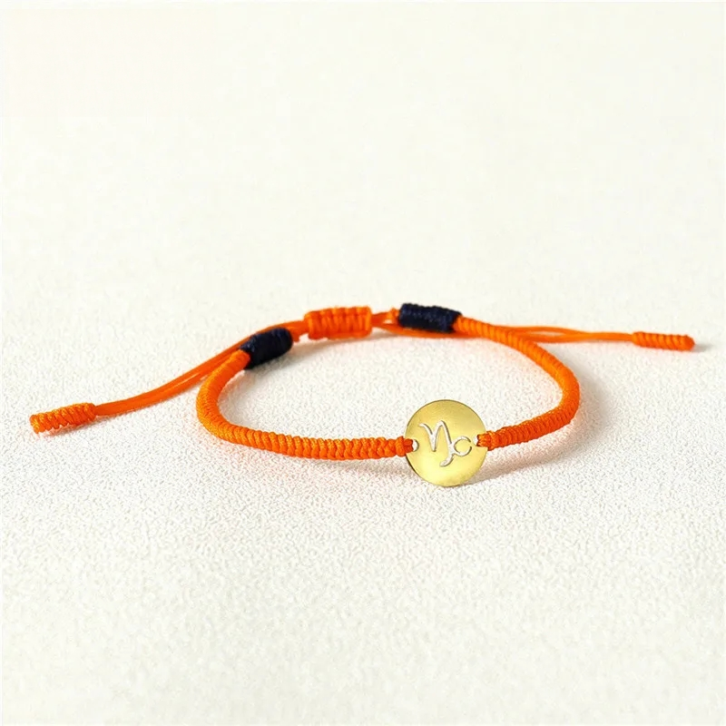 Handmade Tibetan Blessed Natural Stone Beads for "Cosmic Alignment & Zodiac Energy" – 12 Constellation Stainless Steel Charm
