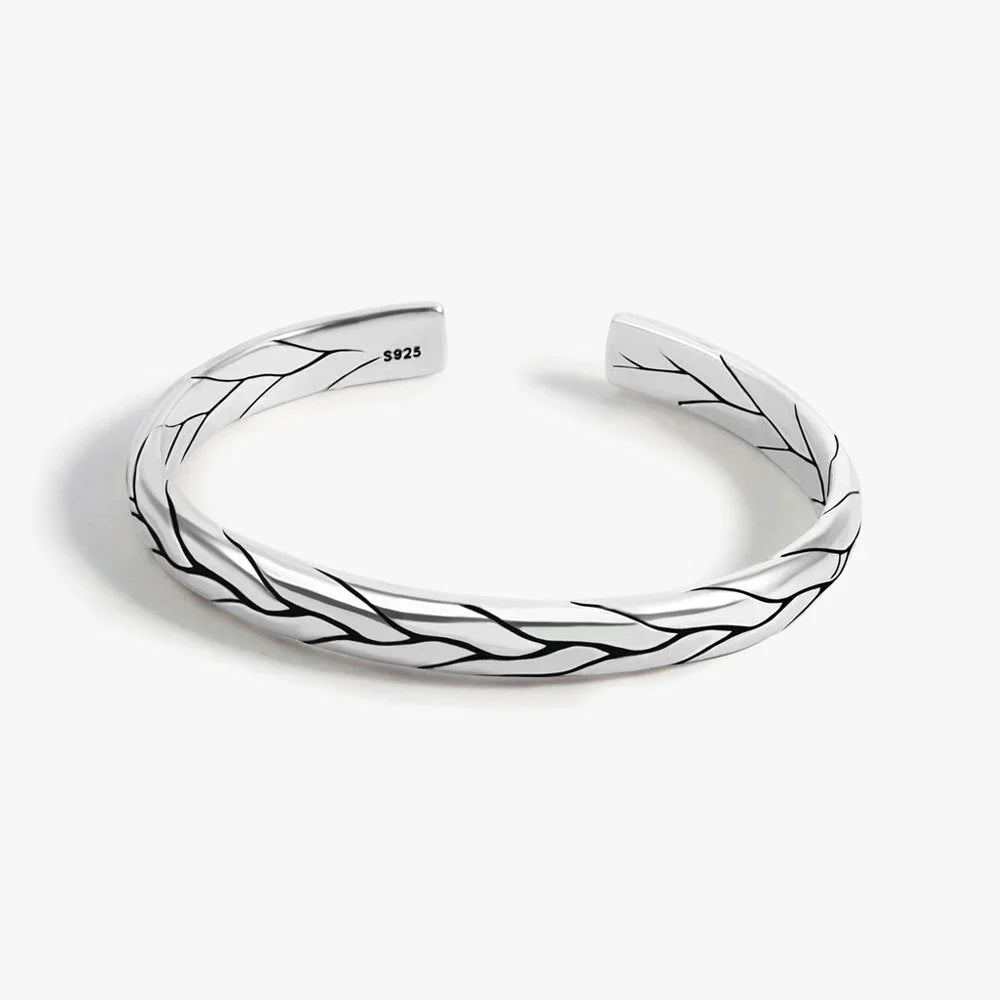 Tibetan Steel & Handmade Spirit Metallic Bracelet for "Sacred Self-Care"