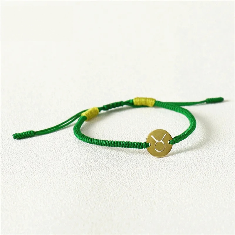 Handmade Tibetan Blessed Natural Stone Beads for "Cosmic Alignment & Zodiac Energy" – 12 Constellation Stainless Steel Charm