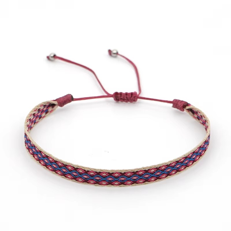 Tibetan Steel & Handmade Spirit Bracelet for "Health & Magnetic Attraction" (Beads made of Weathered Stone Agate)