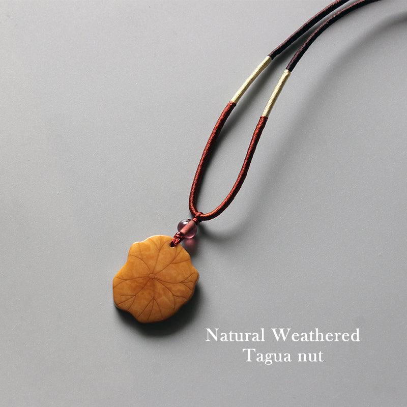 Lotus Blossom Pendant (Tagua Nut)