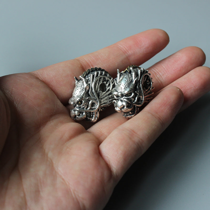 Dragon Power Pendant (White Copper)