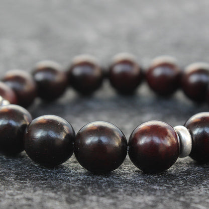 Buddhist Handcrafted Nature Sandalwood Illness Protection Bracelet