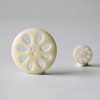 Lotus Root Pendant (Tagua Nut)