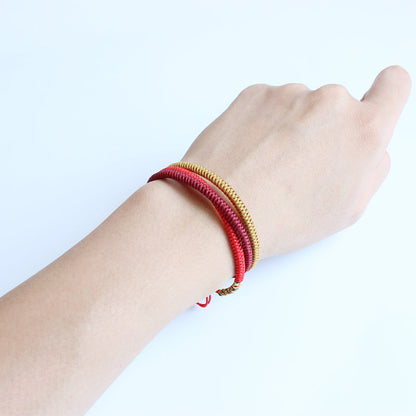 Handmade Tibetan Blessed Knots for "Balance & Stability"