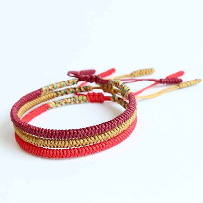 Handmade Tibetan Blessed Knots for "Balance & Stability"