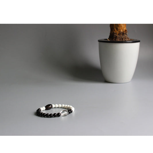 Positive Balance (Smokey Quartz and Black Obsidian)