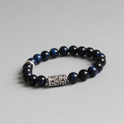 Focus & Concentration Bracelet (Blue Eagle Eye Stone)