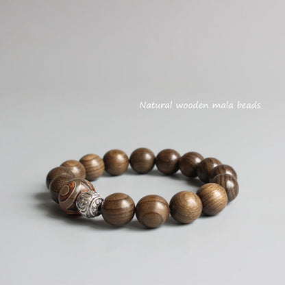 Buddhist Handcrafted Nature Sandalwood Bracelet for "Spirit of Adventure"