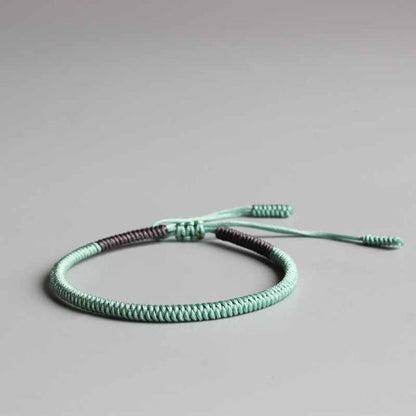 Handmade Tibetan Blessed Knots for "Happiness"
