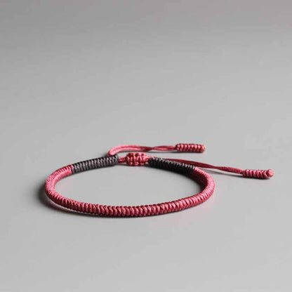 Handmade Tibetan Blessed Knots for "Happiness"