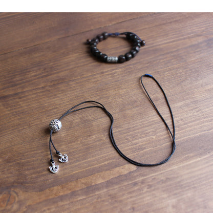 White Dragon Necklace (White Copper)