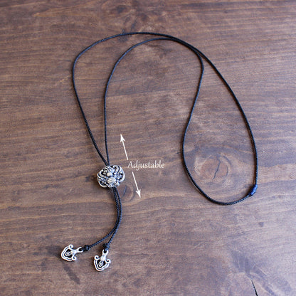 White Dragon Necklace (White Copper)