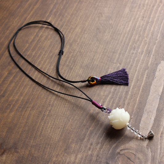 Flower Spirit Pendant (Bodhi Seed)