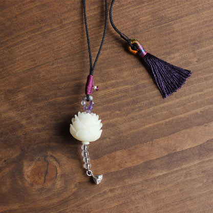 Flower Spirit Pendant (Bodhi Seed)