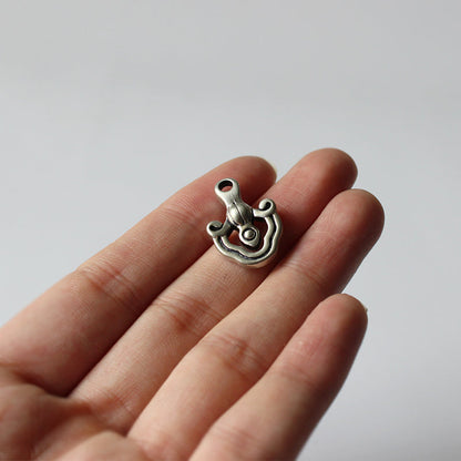 Longevity Pendant (White Copper)