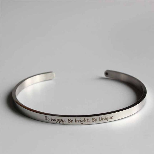 Be Happy. Be Bright. Be Unique. (Happiness)
