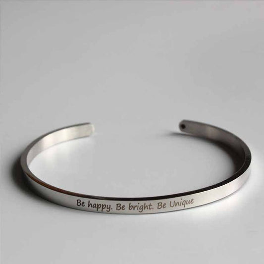 Be Happy. Be Bright. Be Unique. (Happiness)