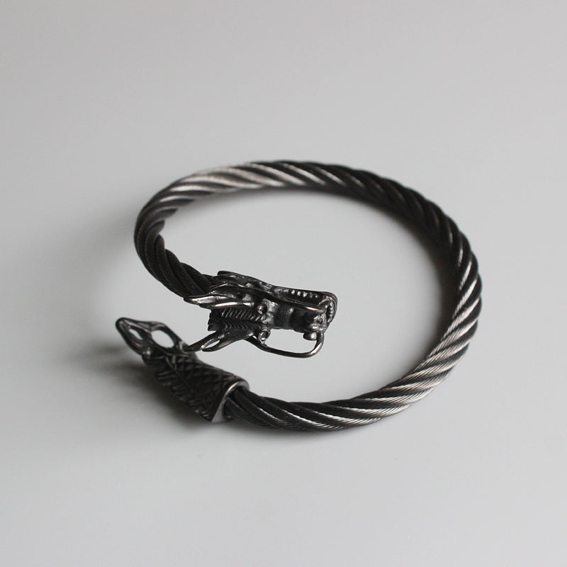 Black Wia Dragon Bangle
