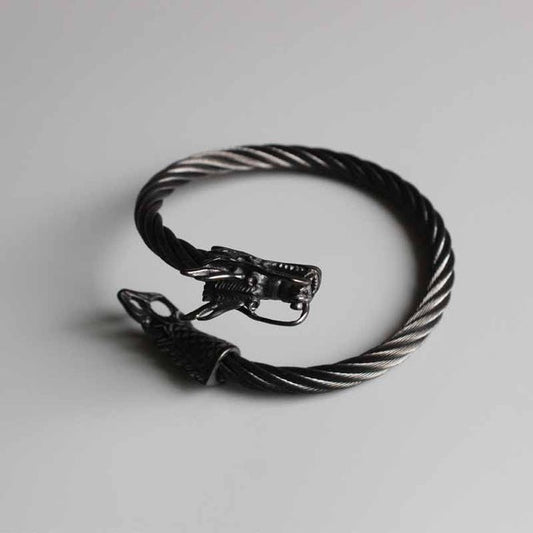 Black Wia Dragon Bangle