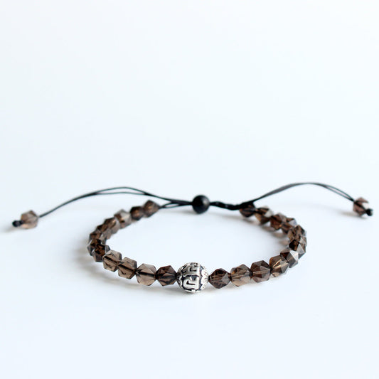Buddhist Handcrafted Nature Sandalwood Endurance and Optimism Bracelet
