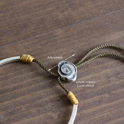 Divine and Spirit Uplifting Silver Bangle (Metal)
