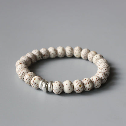 Buddhist Handcrafted Nature Sandalwood Bracelet Xingyue Bracelet (Bodhi Beads)